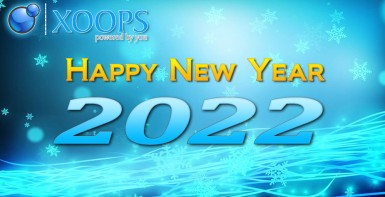 Happy New Year 2022 XOOPS